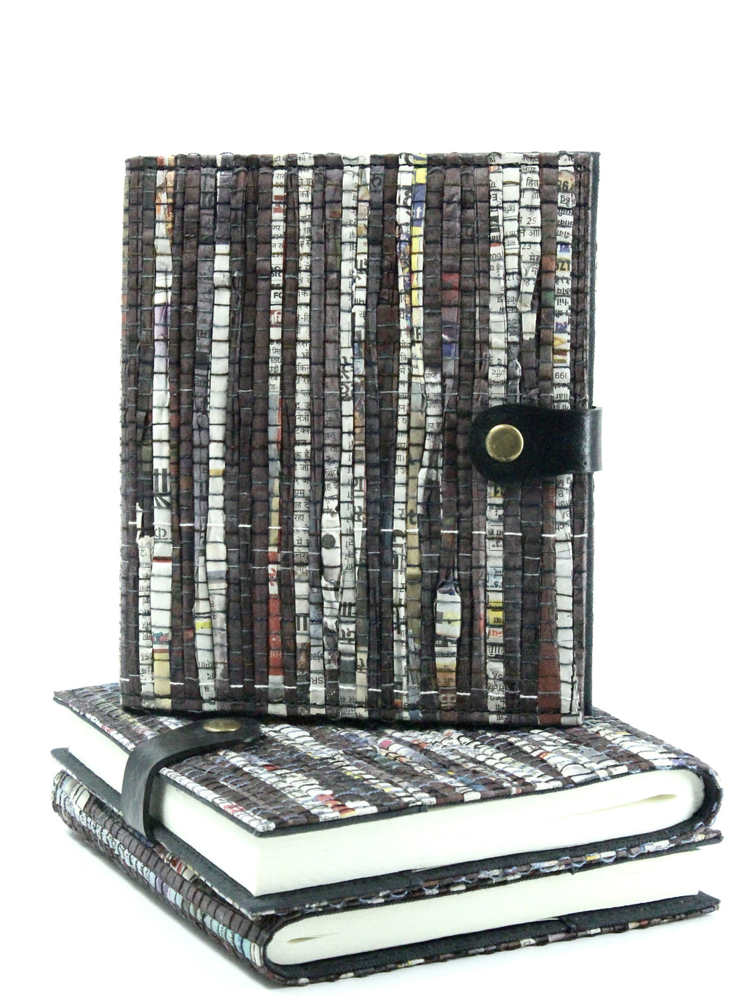 Rustic Weave Journal - Black Coffee Edition