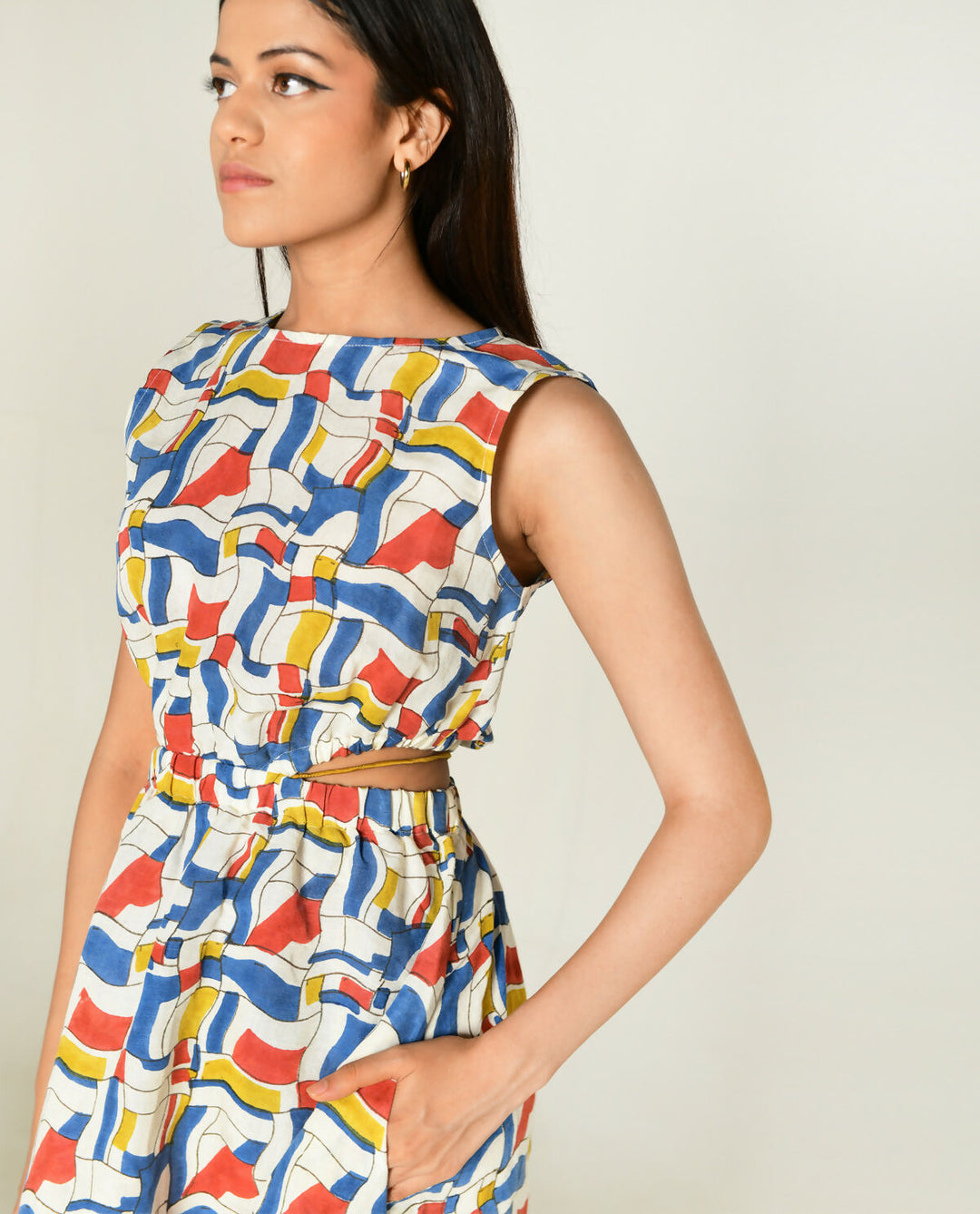 Esher Side Cut Dress