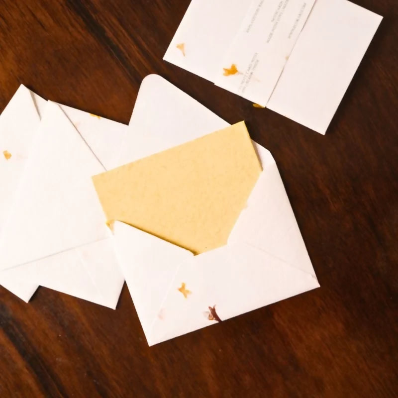Floret Handmade Paper Note Cards | Upcycled Note Cards – REFASH