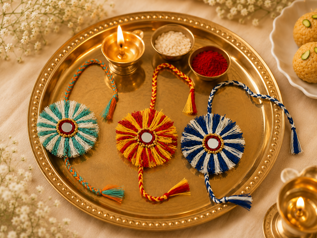 Mustard Bloom Rakhi