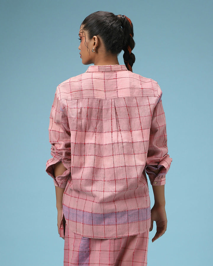 The Pink Flush Full-Sleeved Shirt
