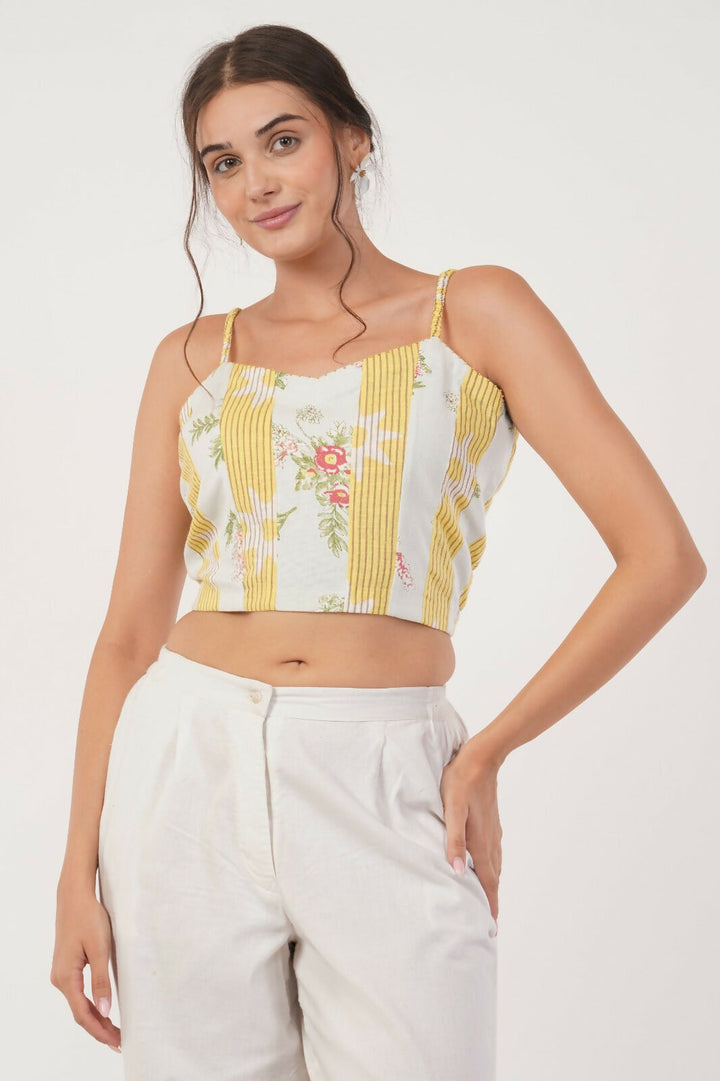 Sunshine Gleam Cotton Bralette
