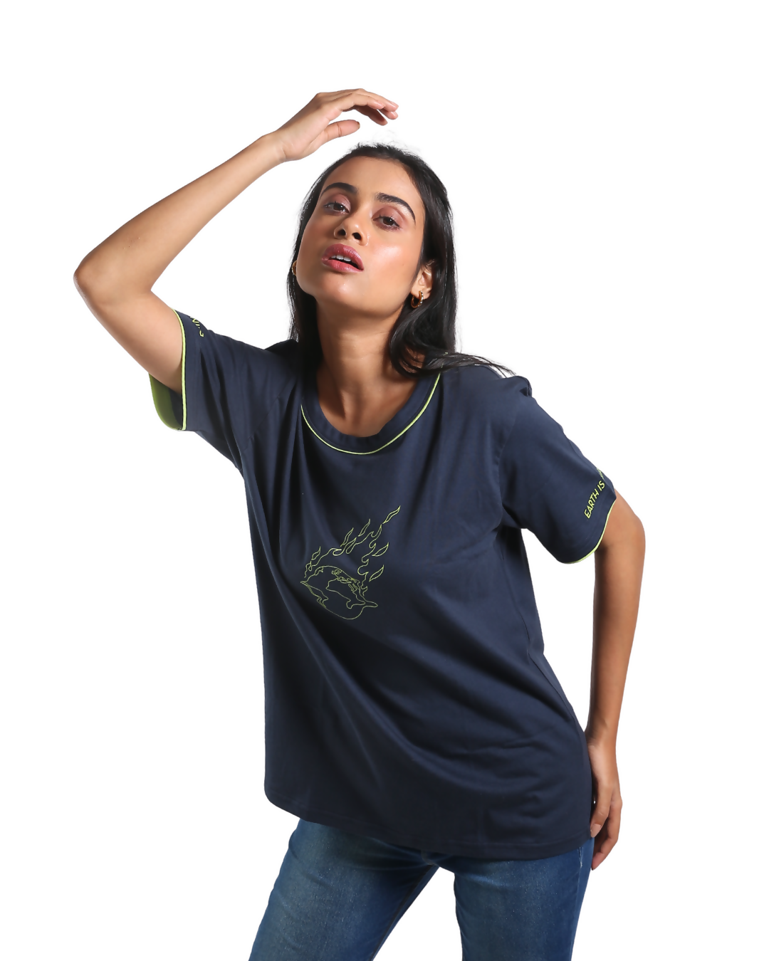 Earth is Burning Organic Cotton Tee