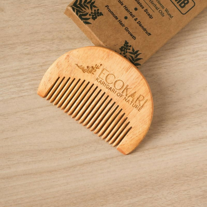 Men’s Neem Wood Beard Comb