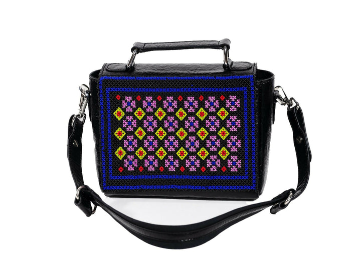 Dhara Midnight Beadwork Purse