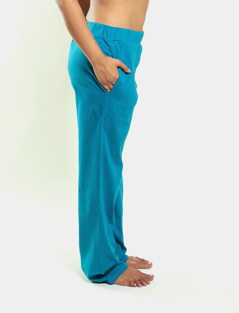 Teal Organic Cotton Pajama