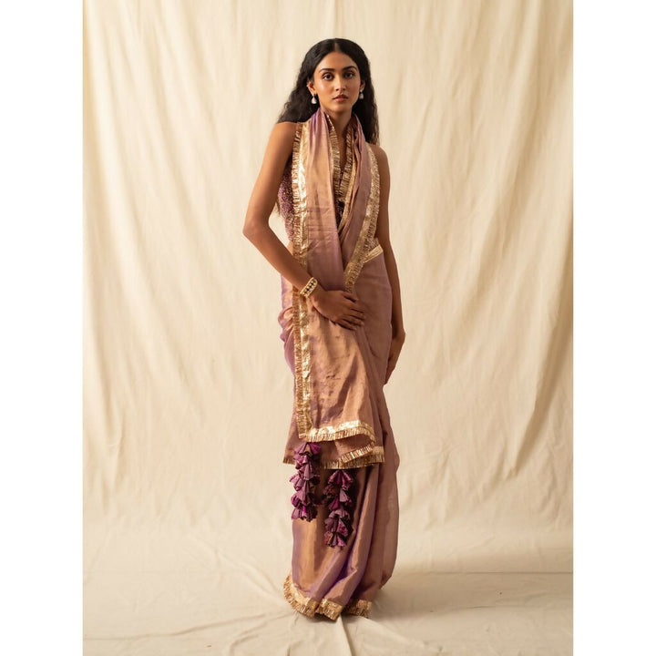 Janpath Lilac - Saree