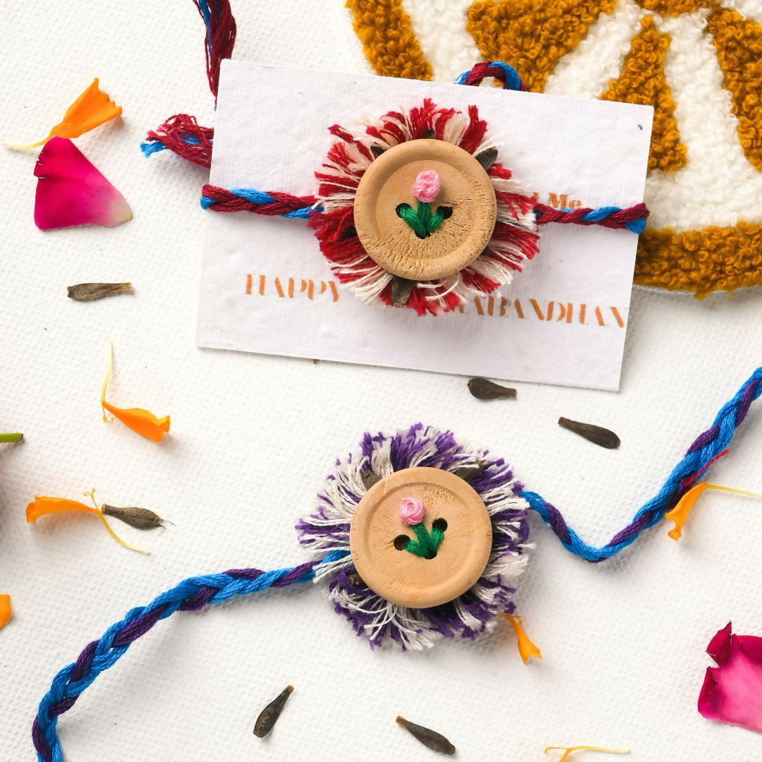Eco-Friendly Plantable Rakhi Set