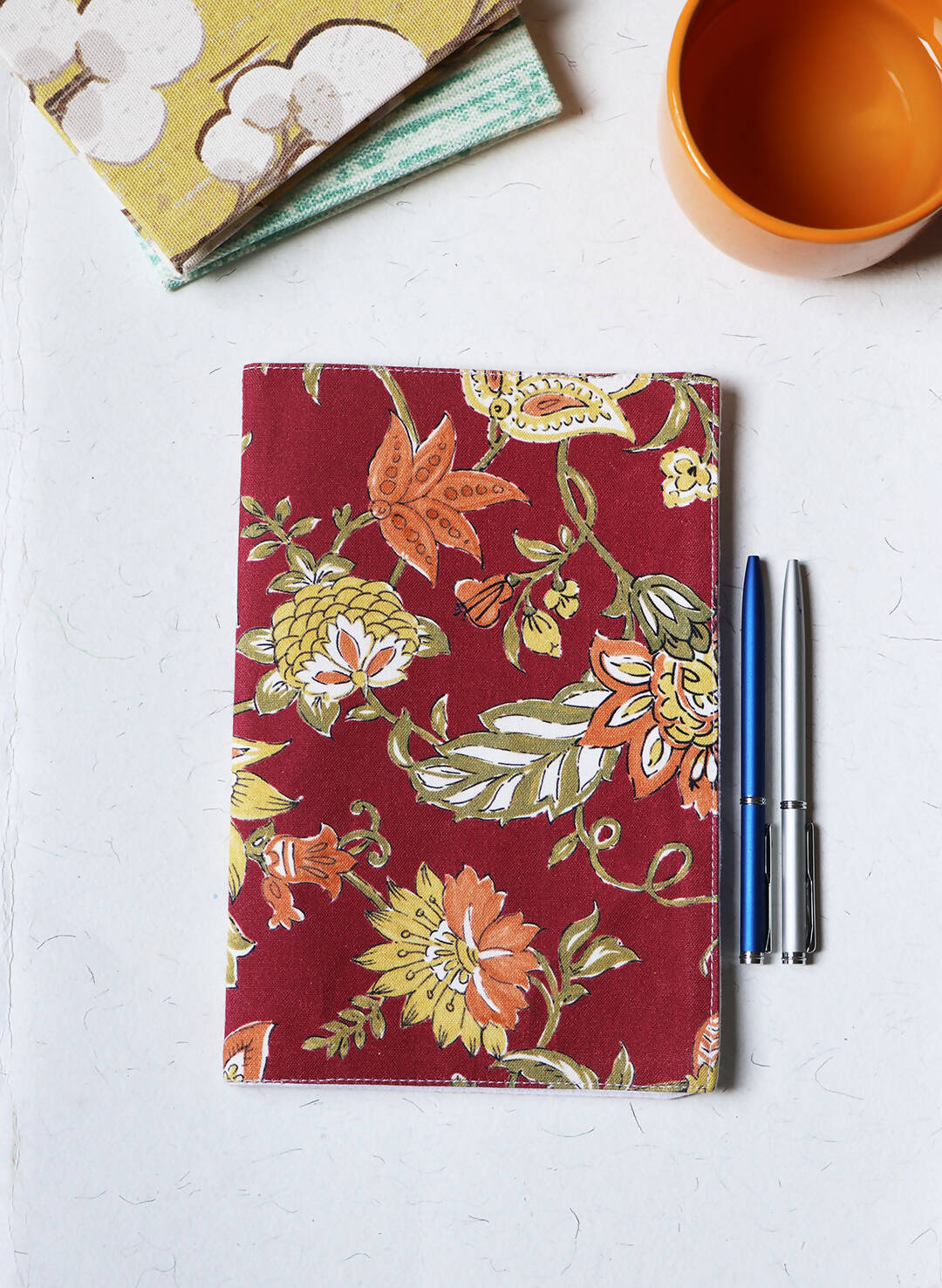Beautiful-Soft Cover Handmade Notebooks - Set Of 6