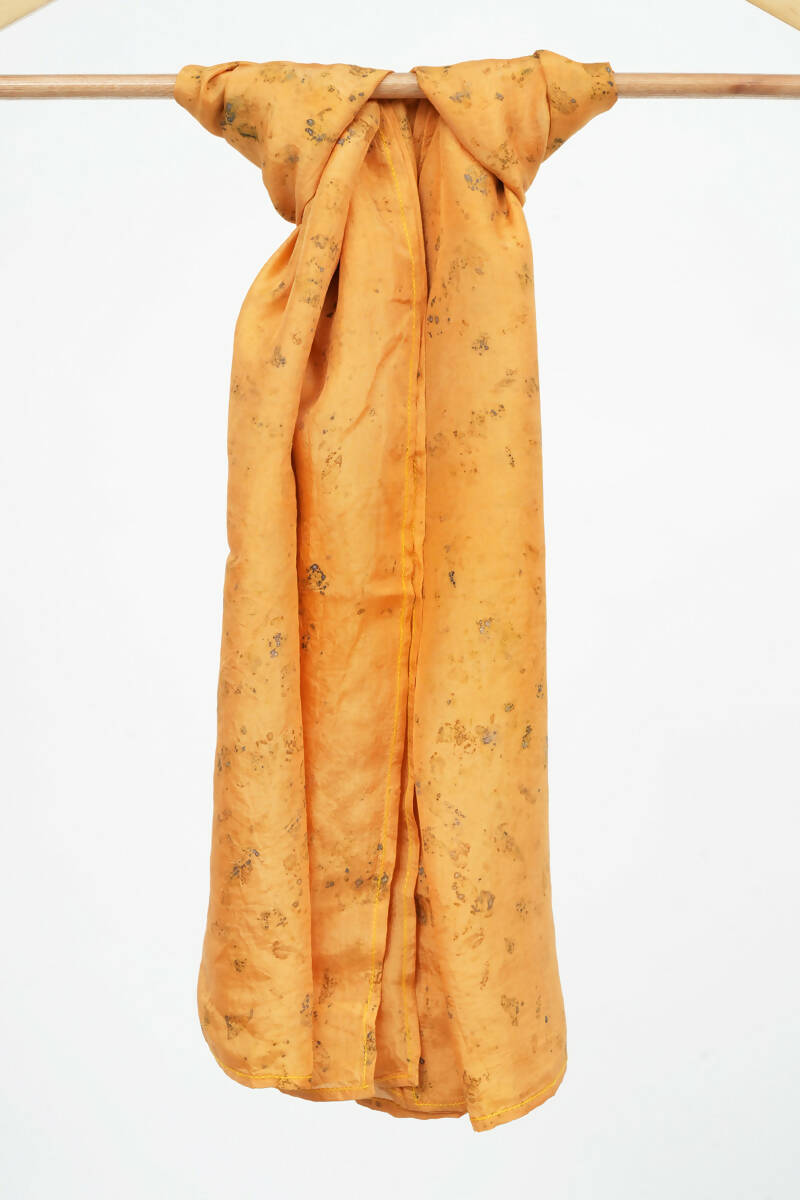 Yellow Silk Scarf