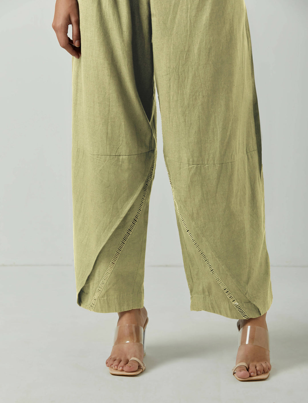 Creme Oxford Pants