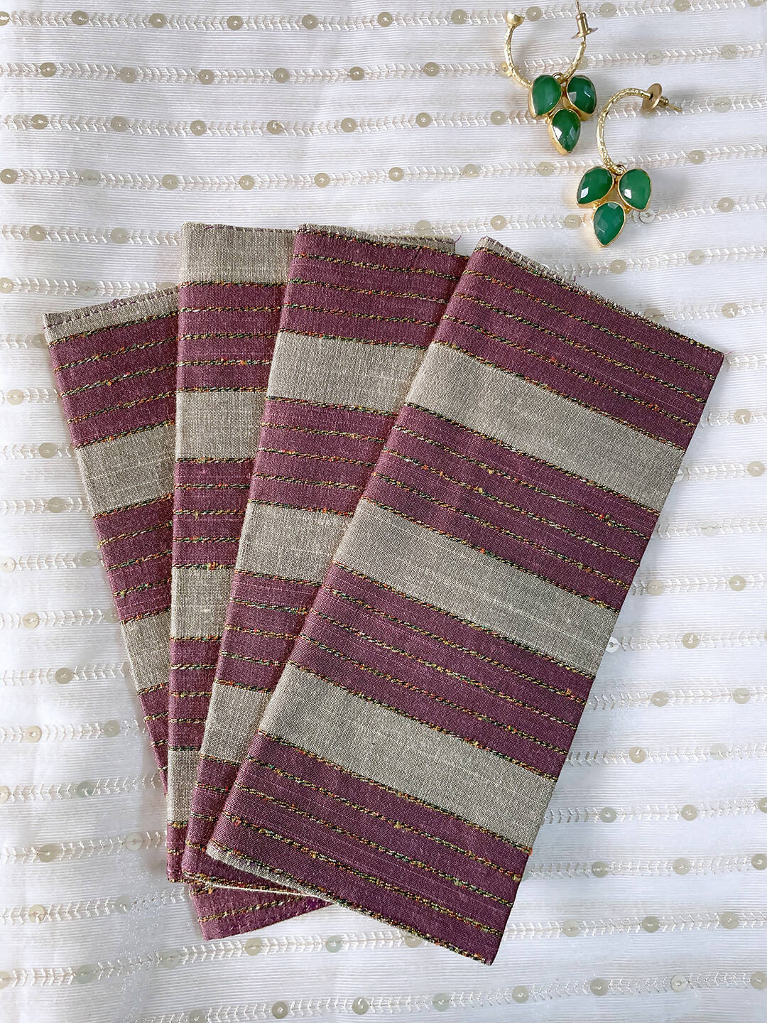 Maroon & Brown Money Envelope