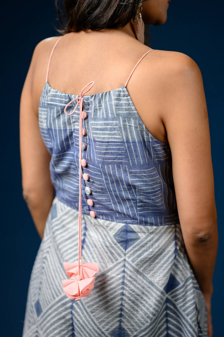 Shibori Picnic Dress