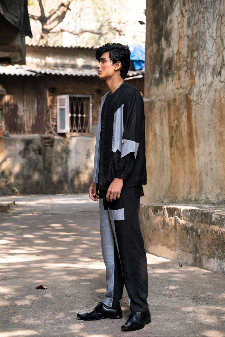 Slant Block Trouser