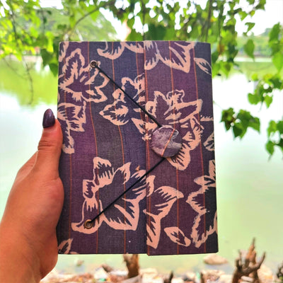 Lafz - Upcycled Handloom fabric Journal
