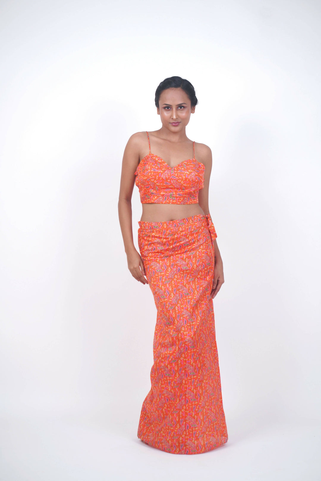 Tangerine Wrap Around Set