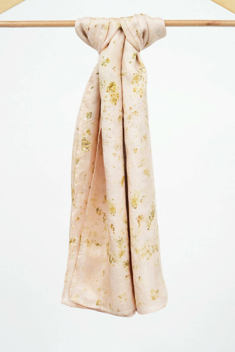 Baby Pink Silk Scarf