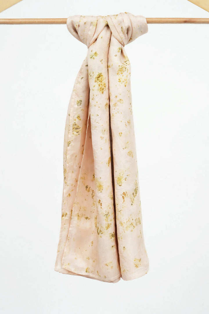 Baby Pink Silk Scarf