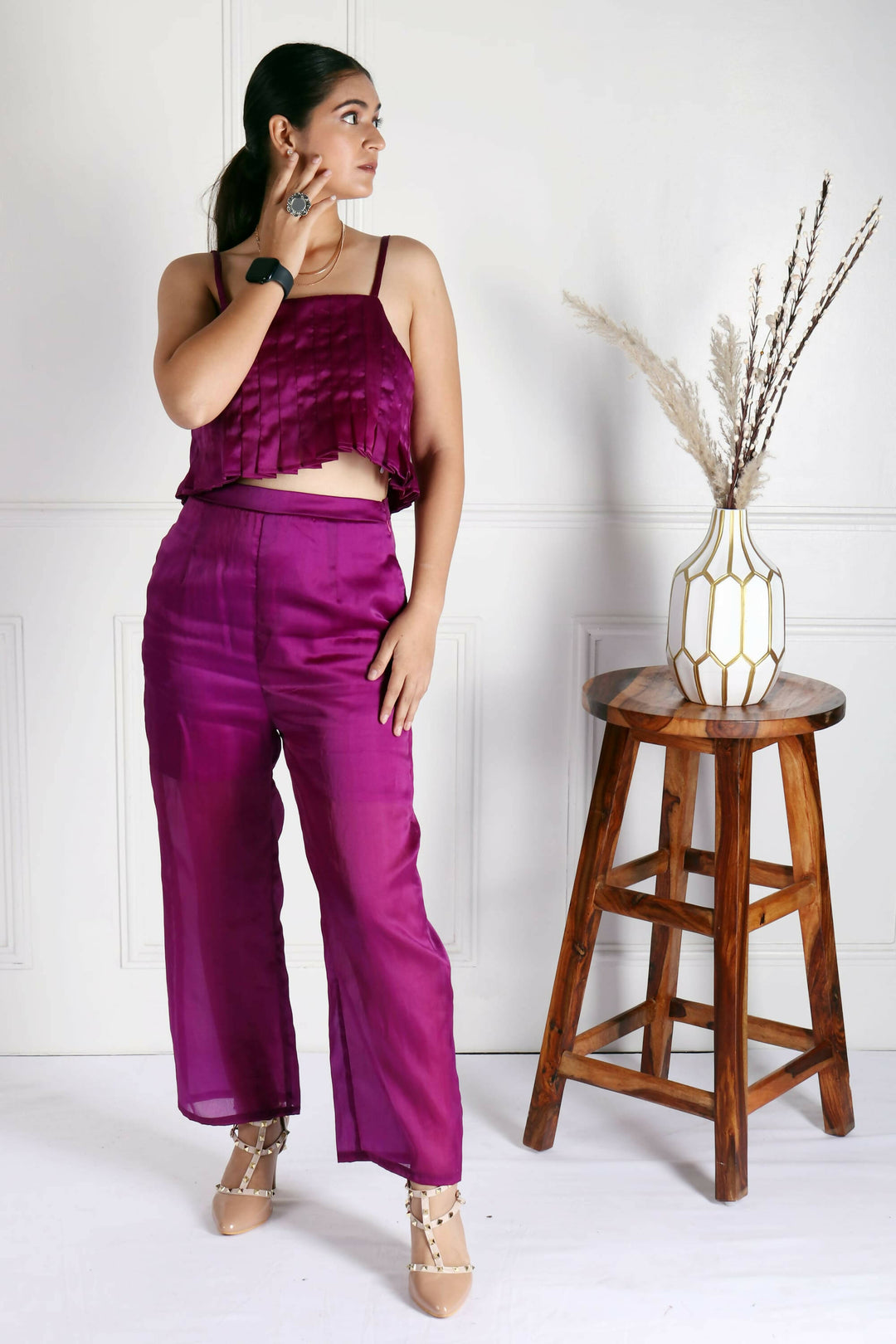 Ivey Emerald Purple Pants