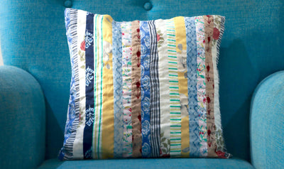 Multicolour Stripe Cushion Cover