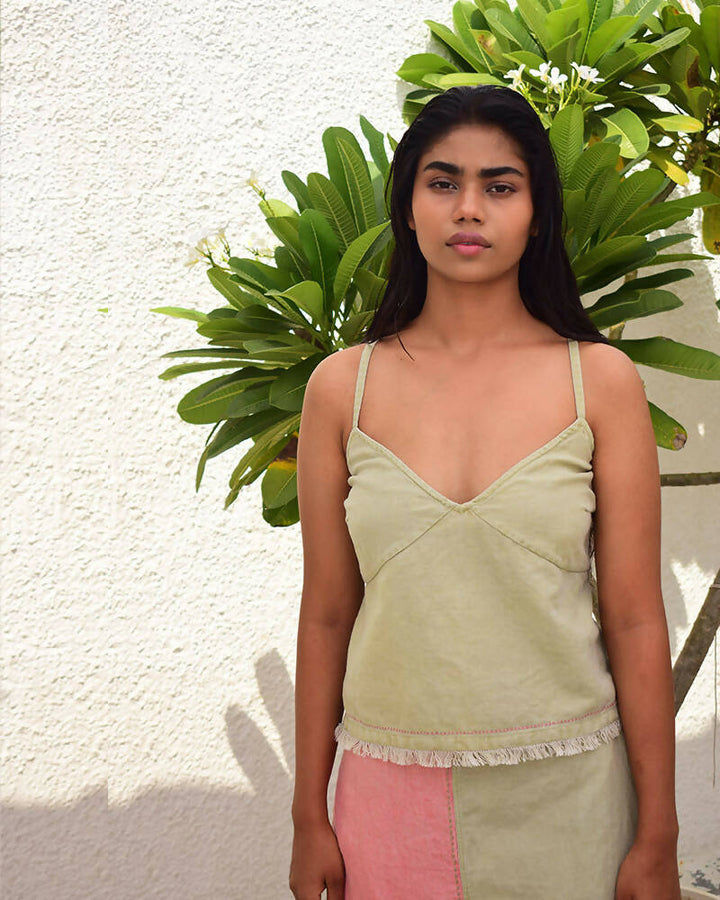 Sage Linen Cami