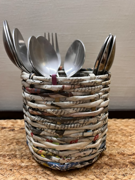 Handcrafted Cutlery Holder