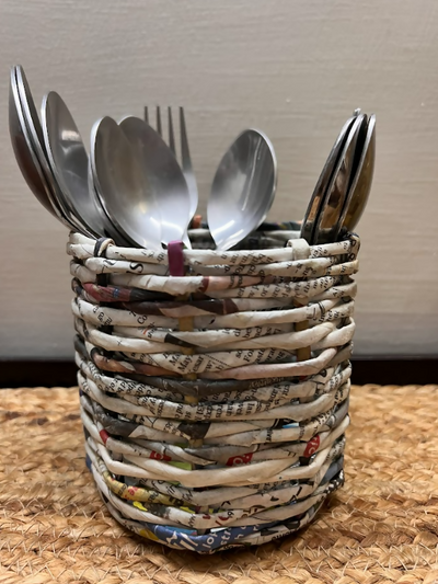 Handcrafted Cutlery Holder