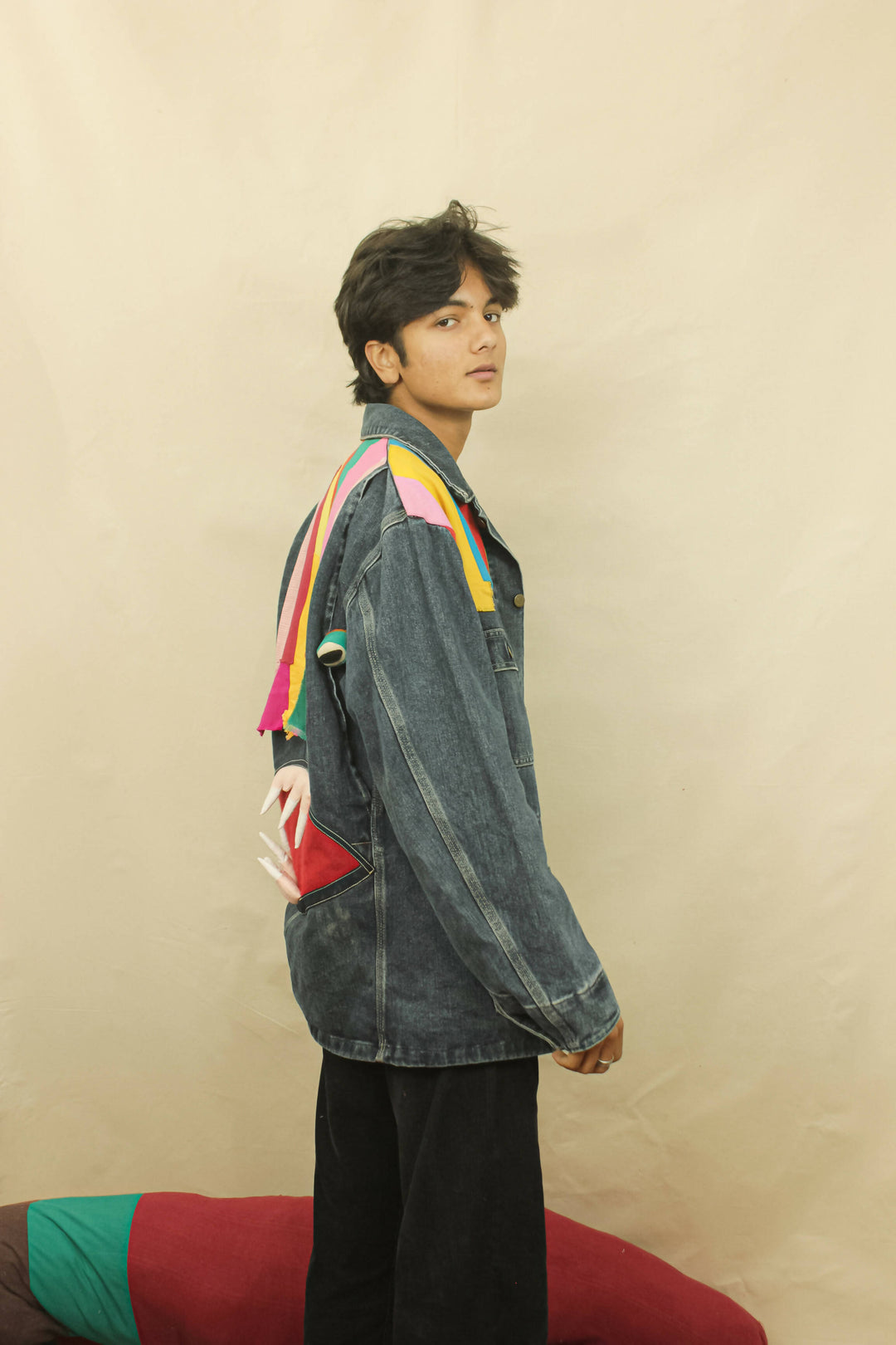 Denim Bit Unisex Jacket