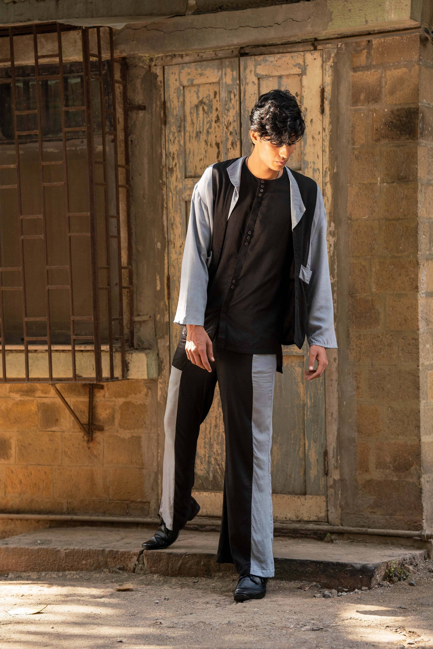 Rectangle Block Trouser