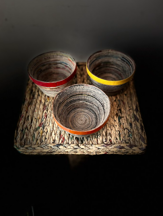 Handcrafted Paper Bowls