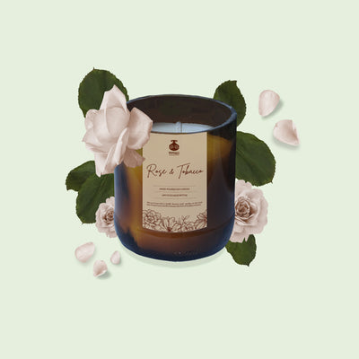 Rose & Tobacco Candle