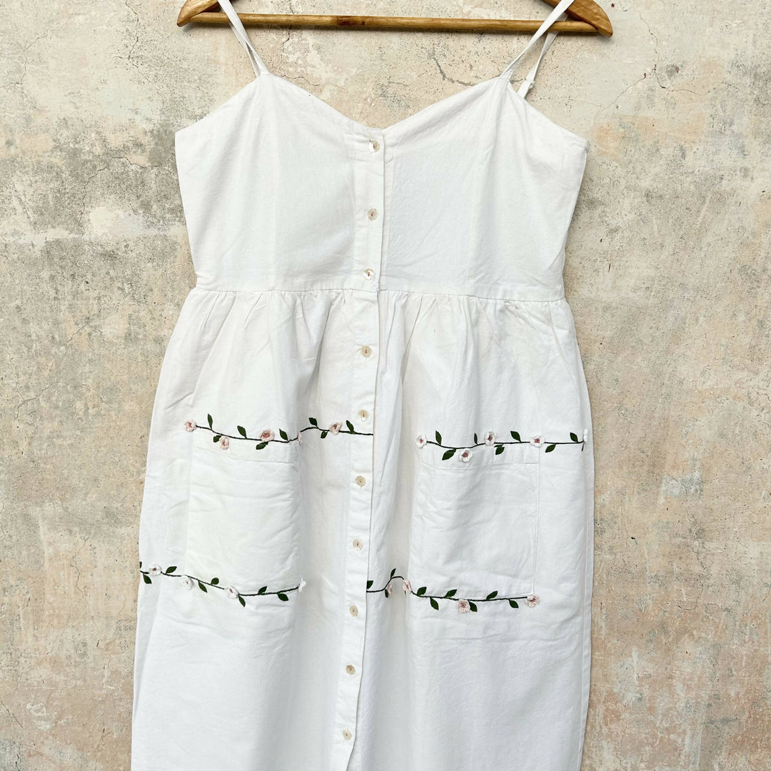 White Cotton Dress