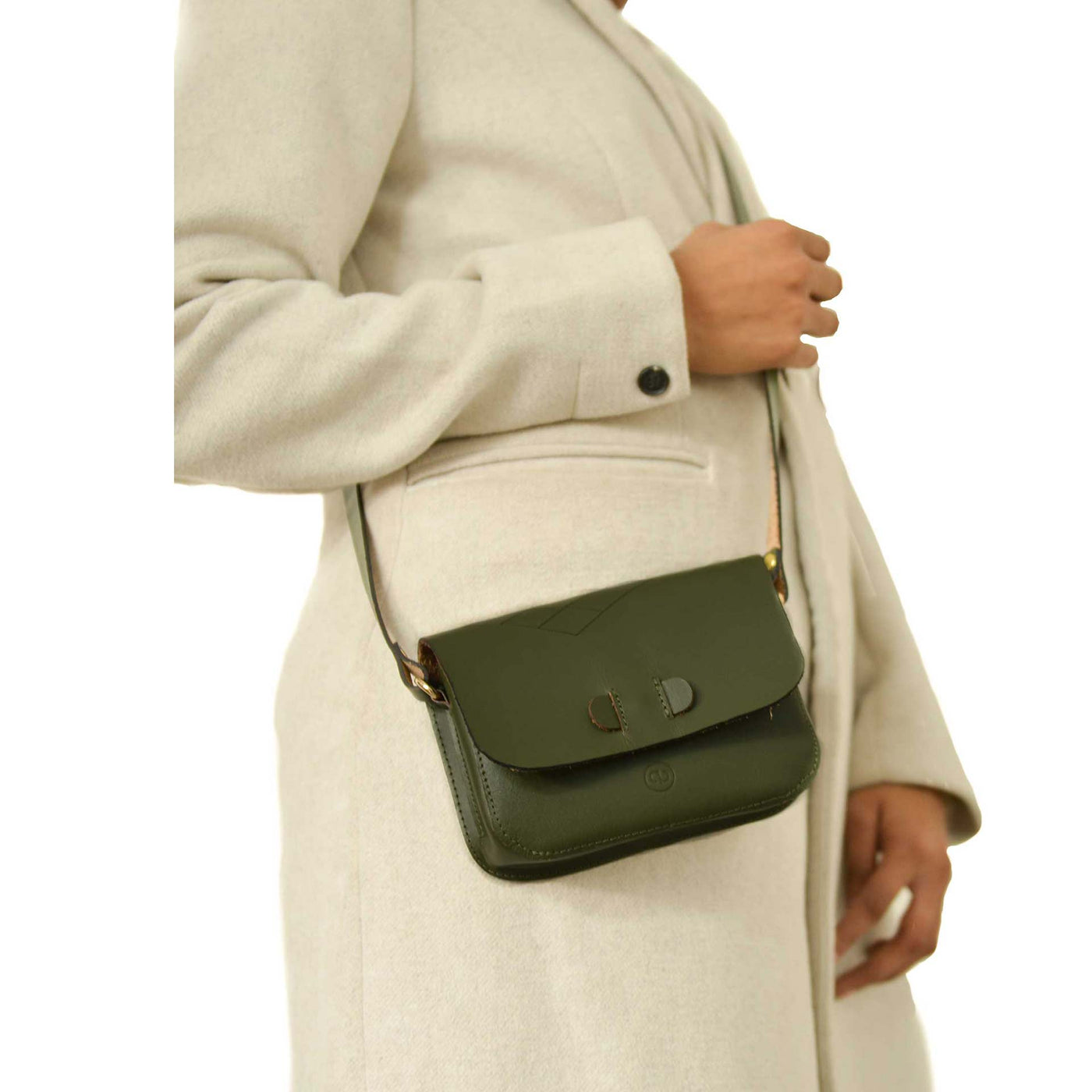 Shoulder Bag Fashion Square Sling Handbags Portable Elegant Solid Color  Oxford Adjustable Strap Simple for Weekend Vacation