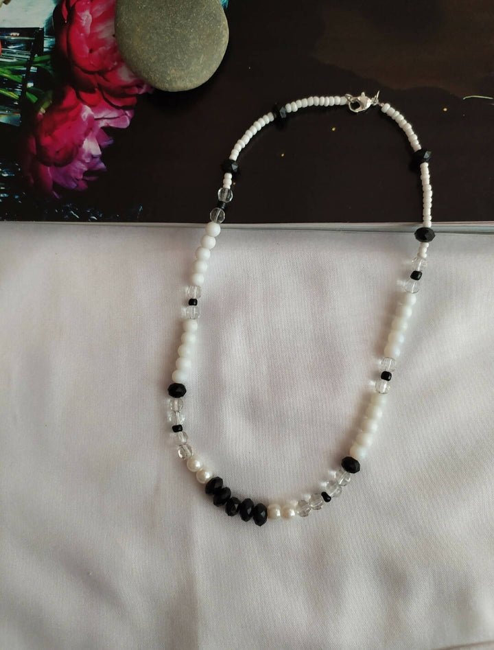 Black and White Necklace