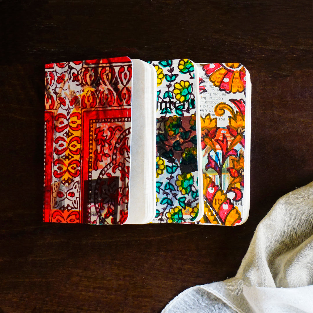 Block printed Diaries - REFASH