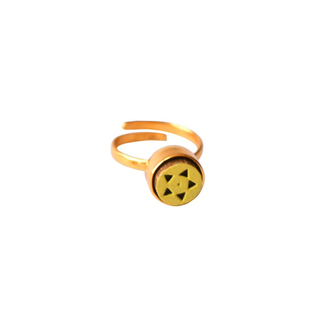 Star Haldi Midi Ring