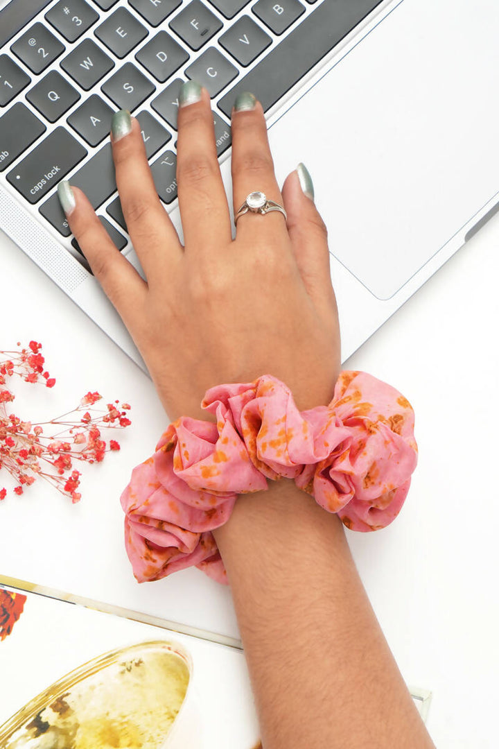 Silk Bandana and Scrunchie Combo