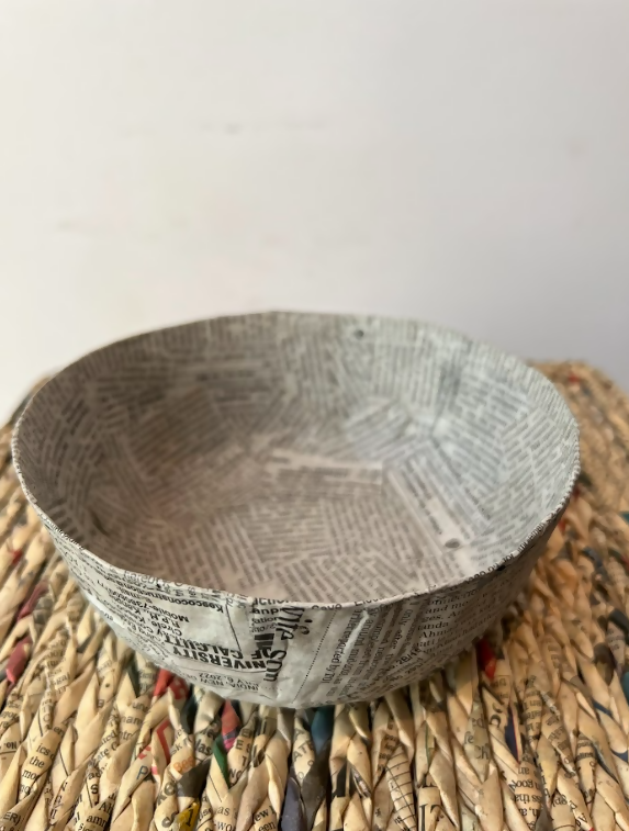 Handcrafted paper Machie Bowls