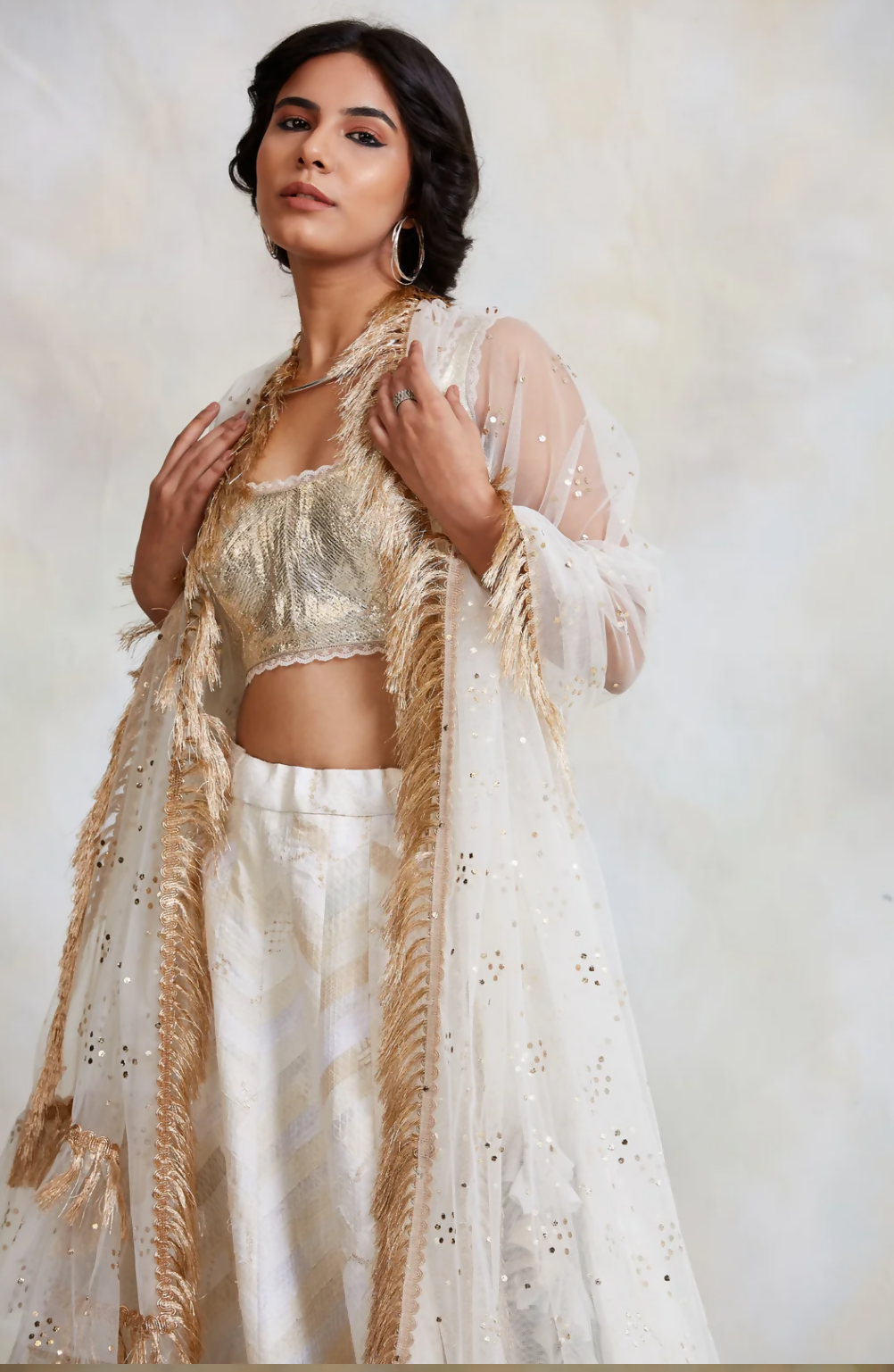 Ivory Lehenga