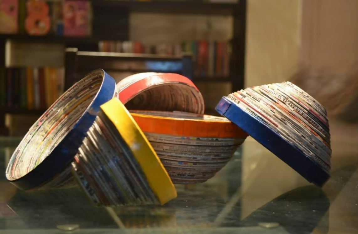 Handcrafted Paper Bowls