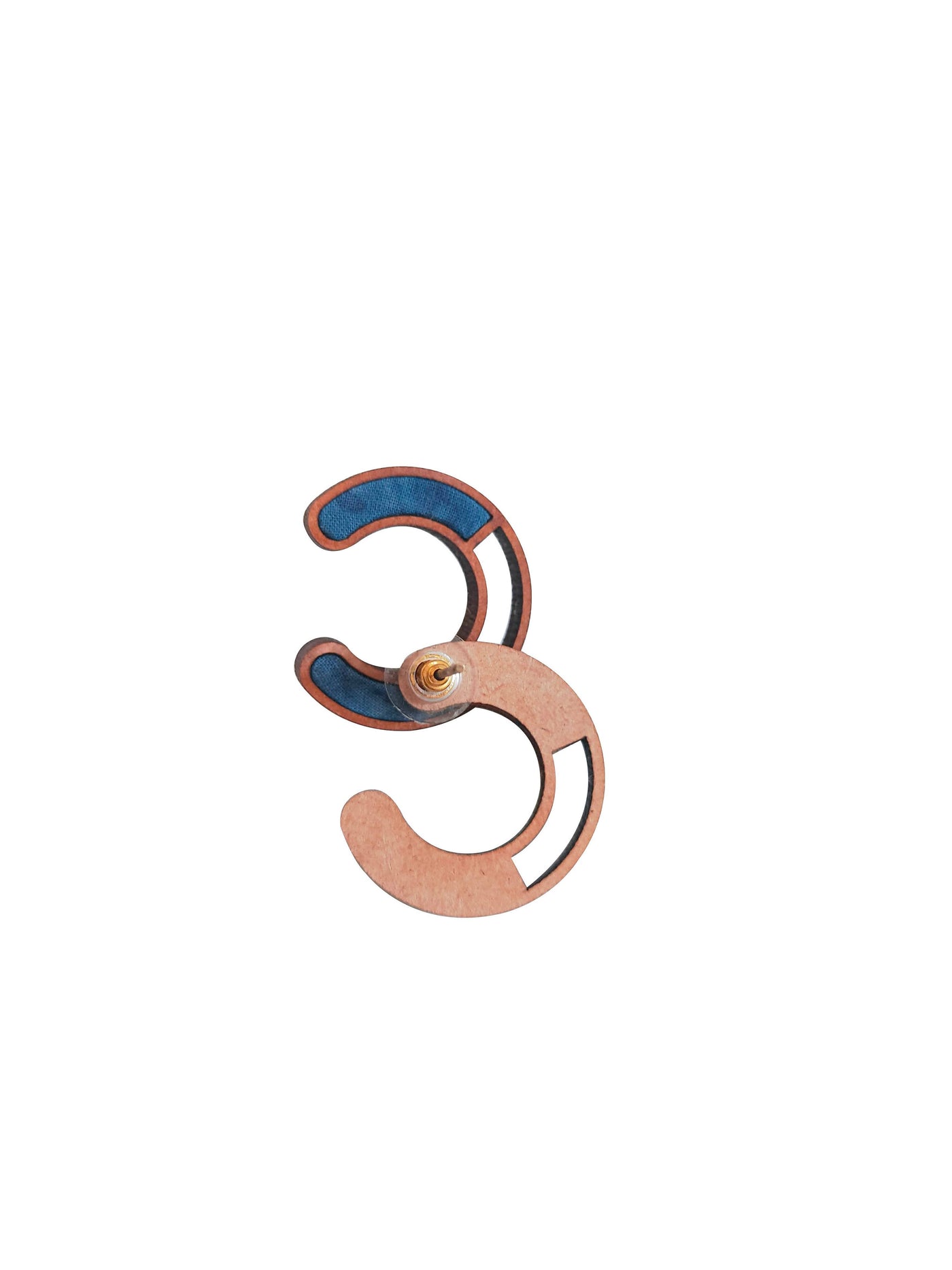 Blue Compassion earring