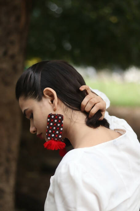 OJA TEXTILE EARRING