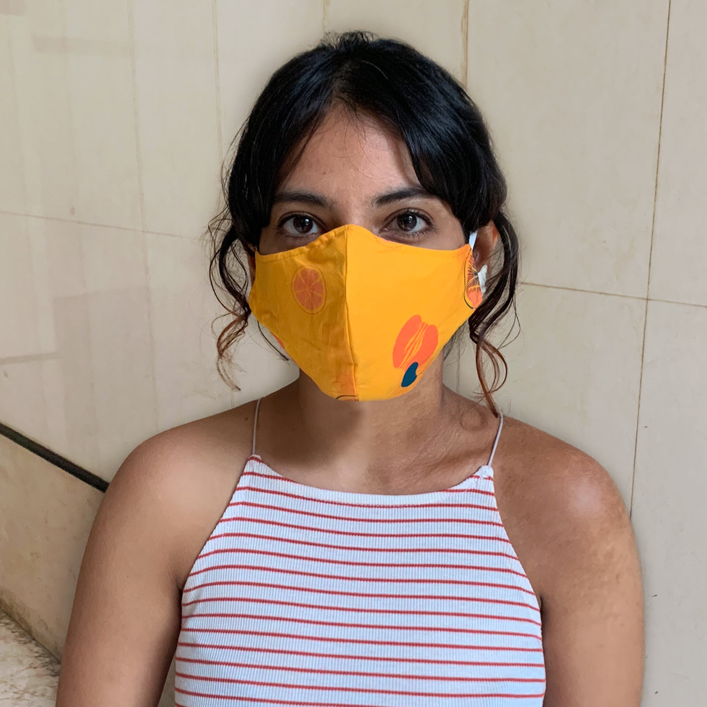 Citrus Upcycled Mask - REFASH