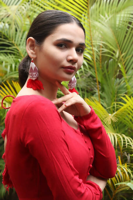 RAAG TEXTILE EARRINGS