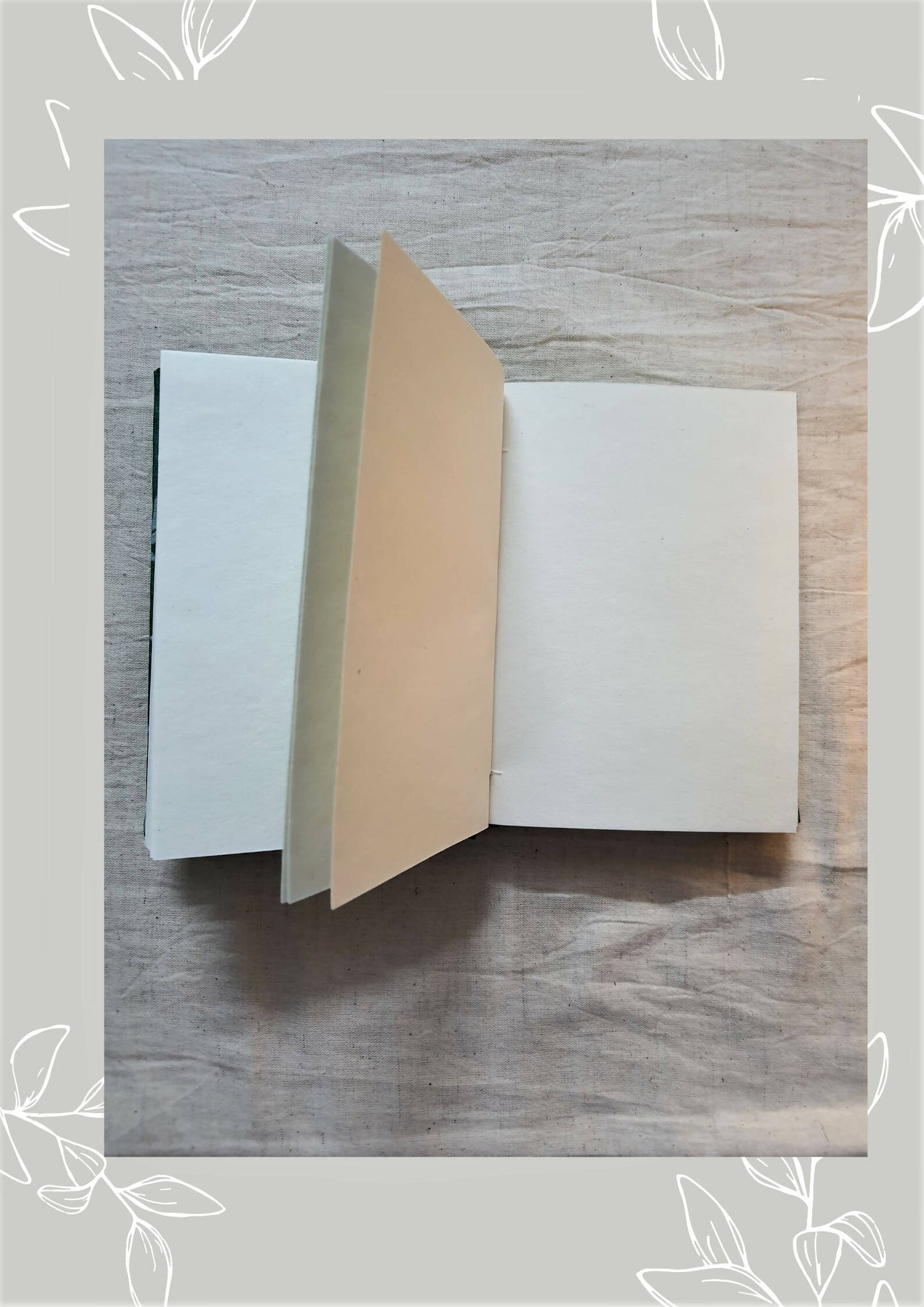 Jamun - Upcycled Handloom Fabric Journal