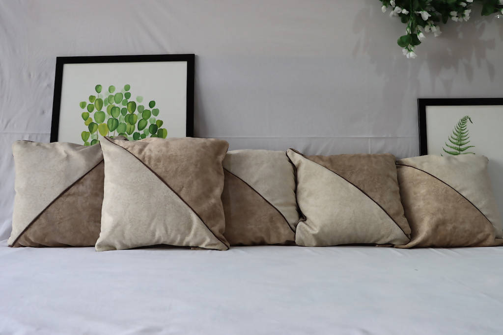 Suede Cushion Cover Set
