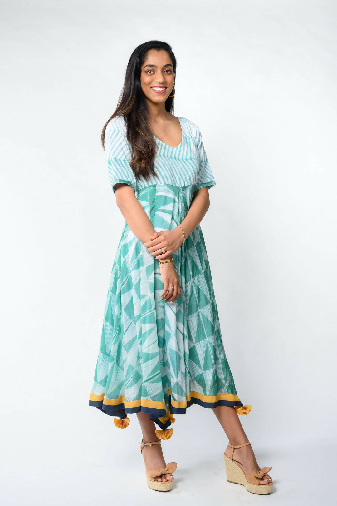 Twirl & Show Shibori Dress