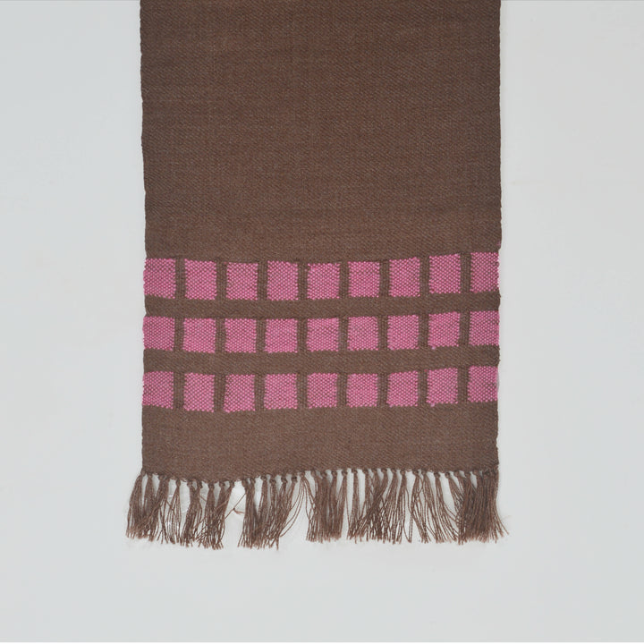 Unisex Plaid Pink Muffler