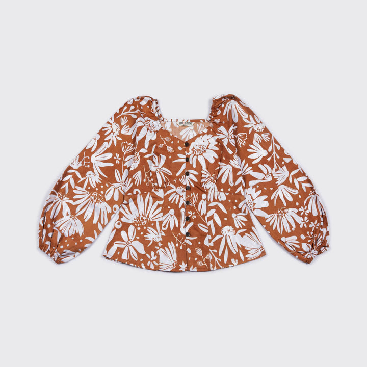 Marigold Circus Poet Top