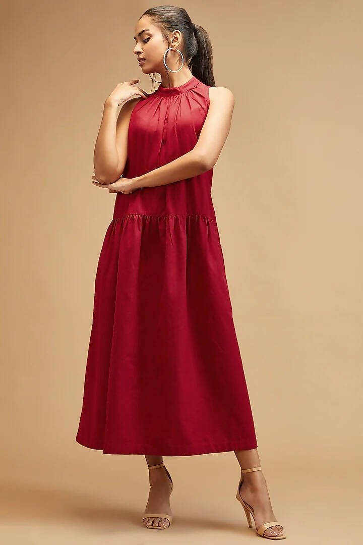 Scarlet Red Tier Dress